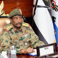Le général Abdel Fattah al-Burhane