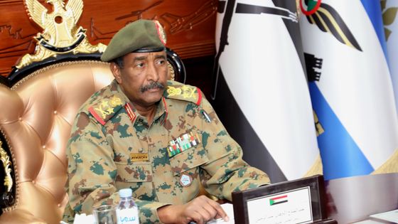 Le général Abdel Fattah al-Burhane ©Maxppp - Stringer
