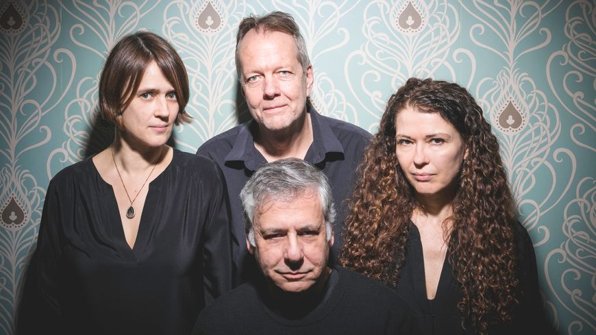 Ingrid Laubrock, Sylvie Courvoisier, Mark Feldman, Tom Rainey