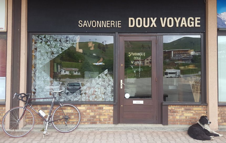 Savonnerie Doux voyage à Chamrousse