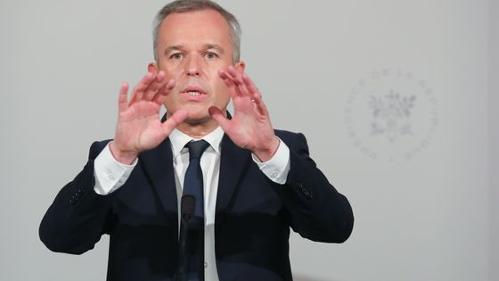 François de Rugy, ministre de la Transition écologique ©AFP - LUDOVIC MARIN