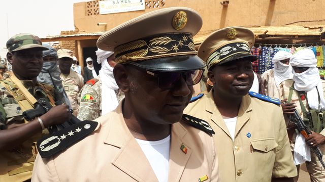 Daouda Maïga, le gouverneur du cercle de Ménaka.