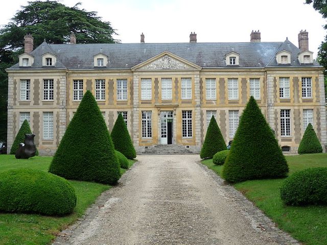 Le château abritant la Fondation de Coubertin à Saint-Rémy-lès-Chevreuse