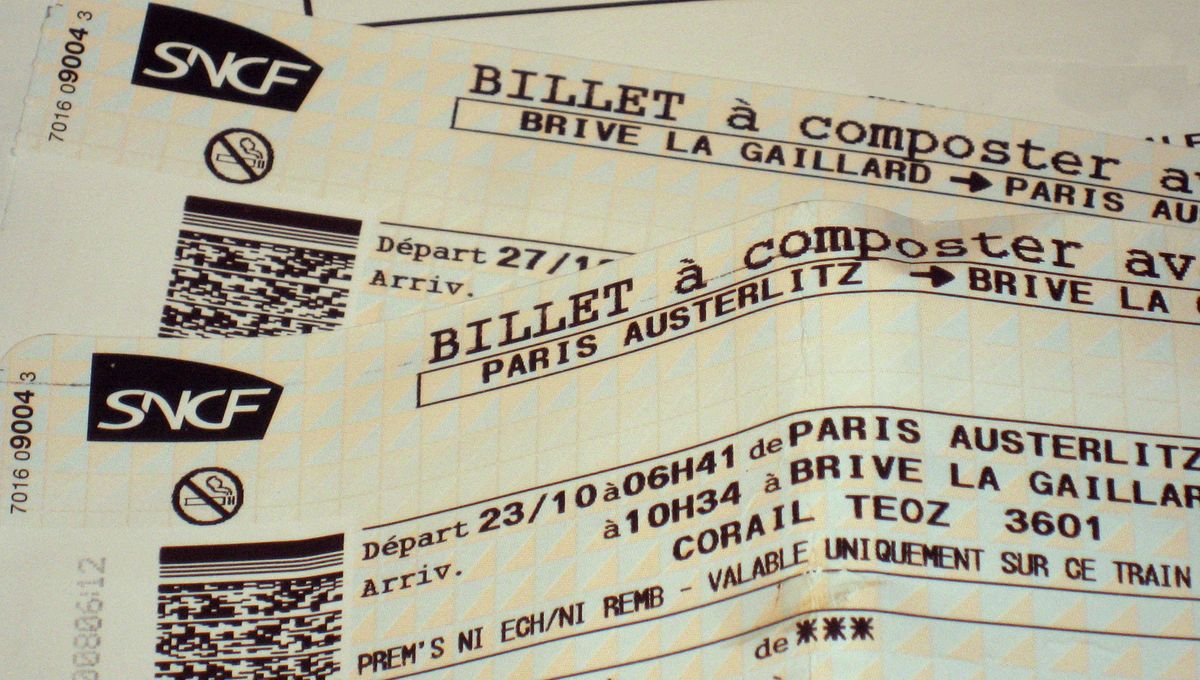 le globe trotteur billet de train