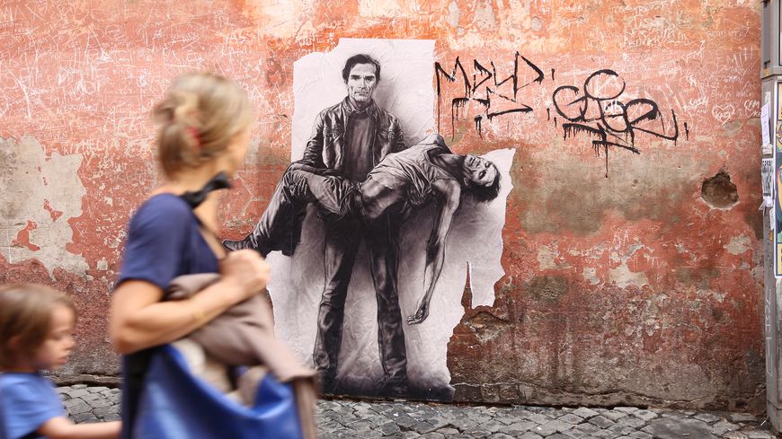 Ernest Pignon Ernest est un des précurseurs de l'art de rue