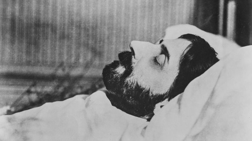 Marcel Proust sur son lit de mort, novembre 1922