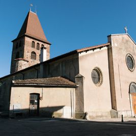 L’église paroissiale de Saint-André fut bâtie entre 1088 et 1102 '(38260 La Côte-Saint-André)