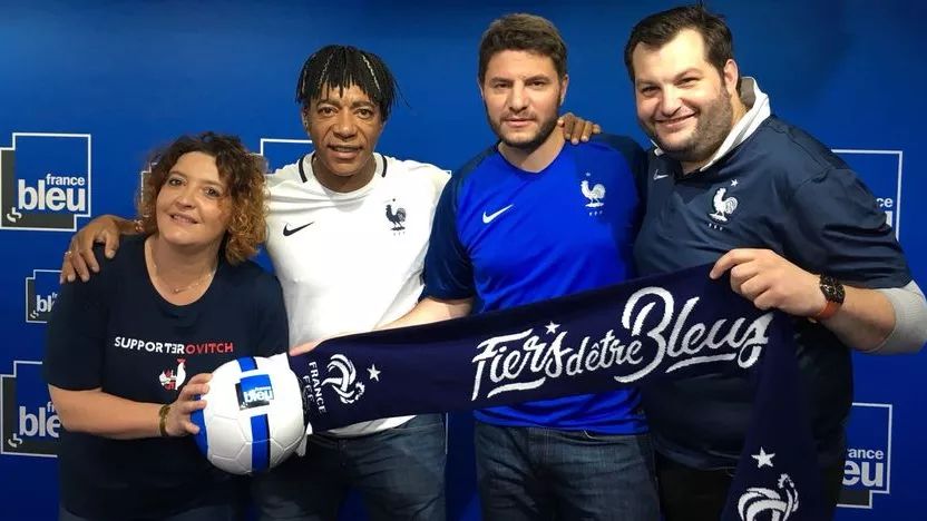 "France Bleu avec les Bleus" avec Vanessa Lambert, Patrice Loko, Germain Arrigoni et Xavier Monferran