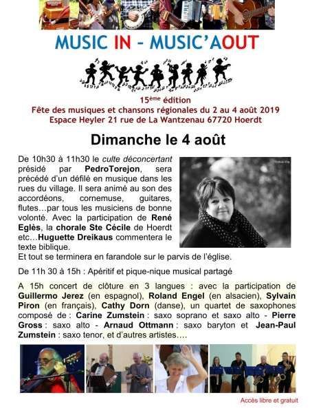 Programme Music in - Music'Aout