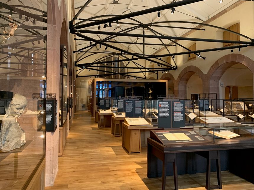 Sélestat, bibliothèque humaniste, salle du trésor