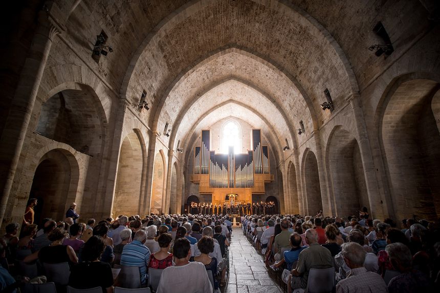 L'abbatiale de l'Abbaye de Sylvanès