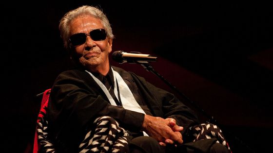 Singer Chavela Vargas attends her 90 years homage at the Teatro de La Ciudad de Mexico on April 21, 2009 in Mexico City, Mexico ©Getty - Photo by Victor Chavez/WireImage