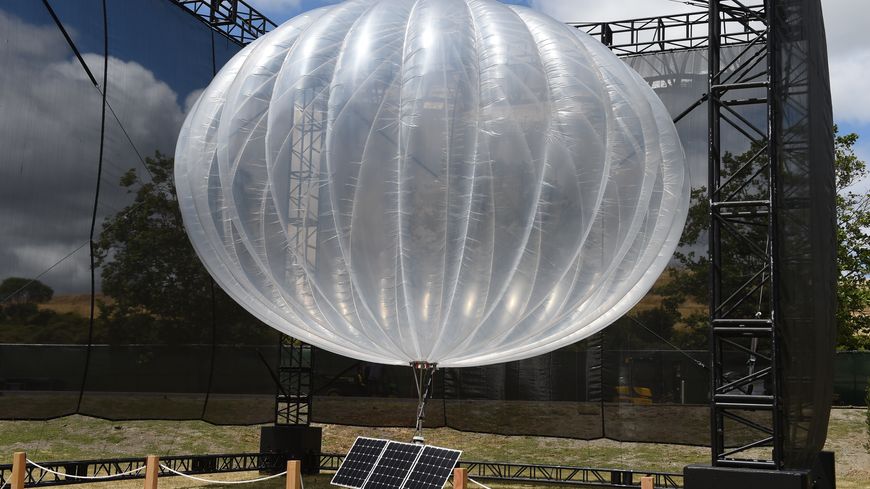 Avec ses ballons gonflables, Google souhaite développer internet dans le monde entier