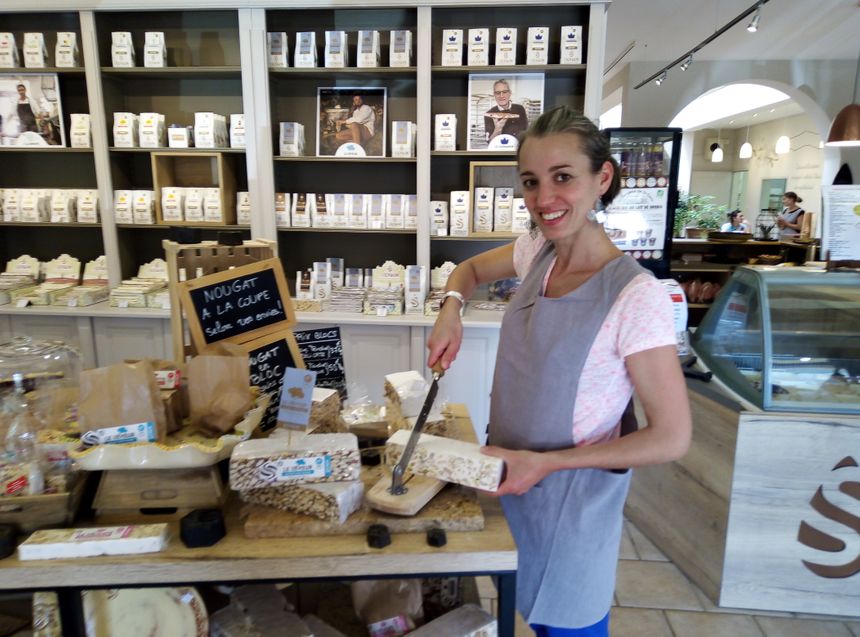 Claire Silvain à la coupe du nougat