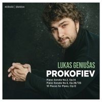 CD Sonate pour piano n°2 Prokofiec Geniusas