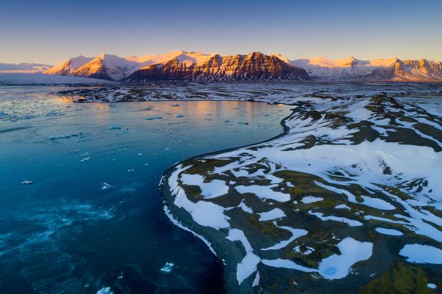 Lac en Alaska