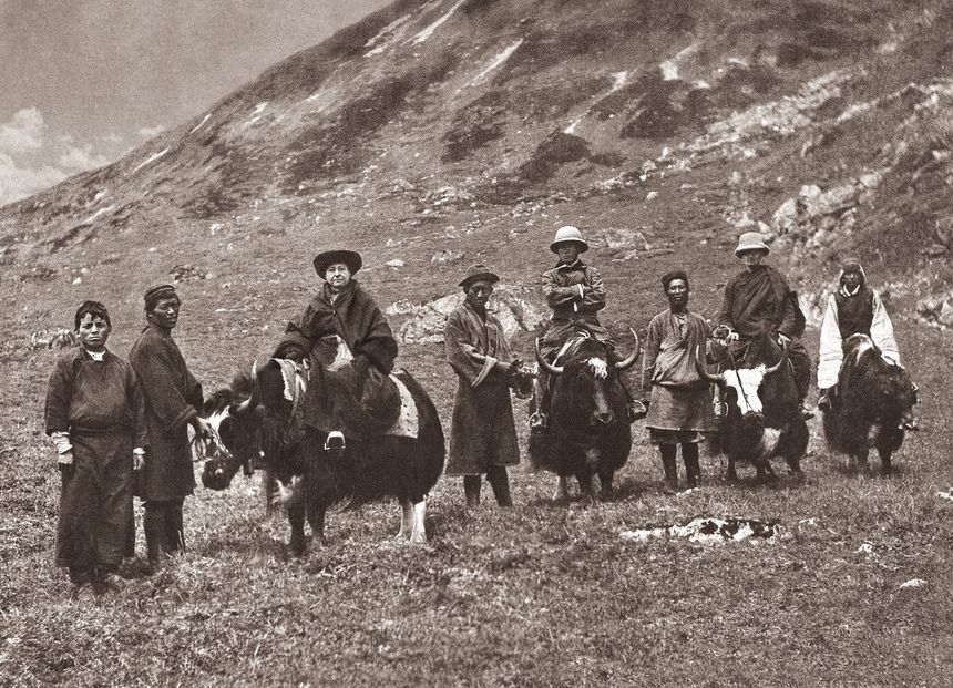 Alexandra David-Neel en Himalaya