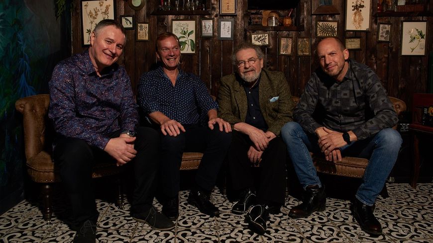Sylvain Beuf, Thomas Bramerie, André Ceccarelli et Antonio Farao - Photo de Jean-Marc Gallet