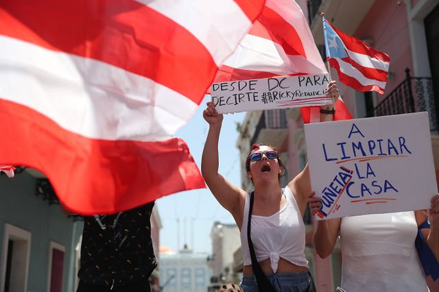 Le hashtag "Ricky démission !" omniprésent lors des manifestations à Porto Rico