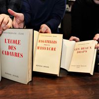 Editions rare des trois Pamphlets de Céline chez des libraires orléanais