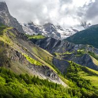 La Meije en été
