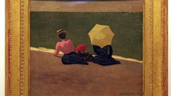 « Sur la plage » de Félix Vallotton, 1899 ©Maxppp - Walter_Bieri / European Press Agency