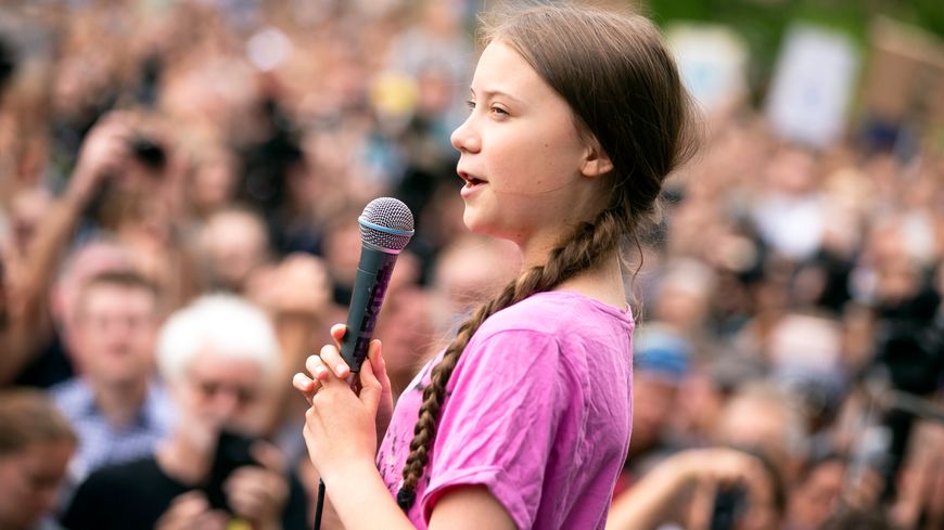 La militante écologiste Greta Thunberg à Berlin, le 19 juillet 2019.