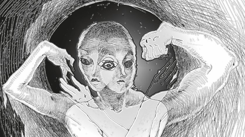 Illustration inédite de Rose Fistedepute, atelier Joann Sfar aux Beaux-Arts de Paris
