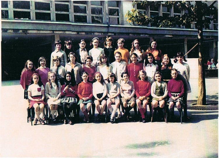 1969 - CM2 de Mme Sibéril , photo de classe