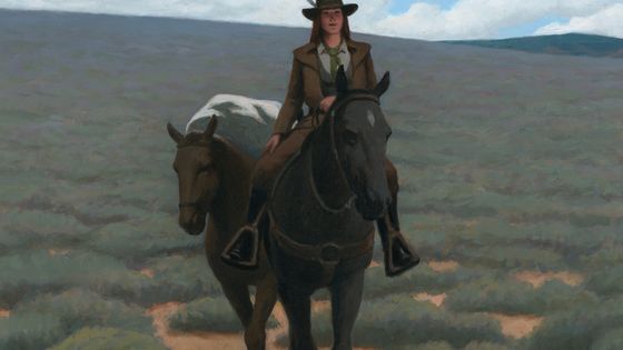 Extrait de la couverture de "Calimity Jane", paru chez Albin Michel Jeunesse