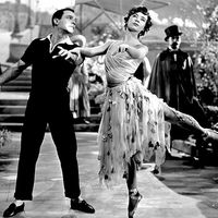 Gene Kelly and Leslie Caron, in An American in Paris