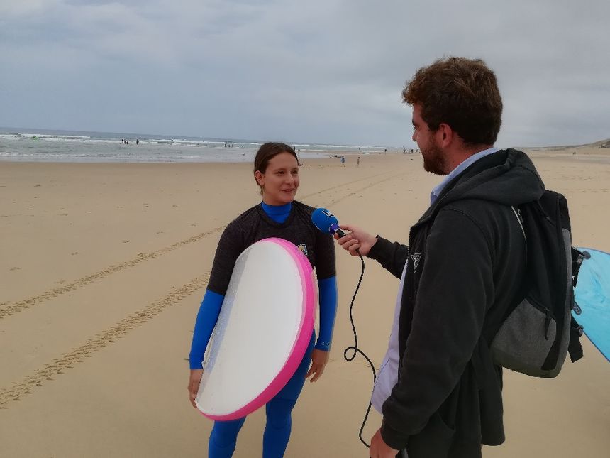 Alena de Paris à Biscarrosse