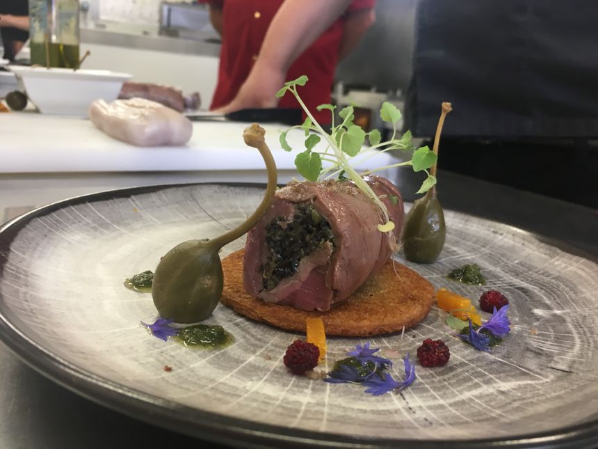 Et voici l'assiette terminée