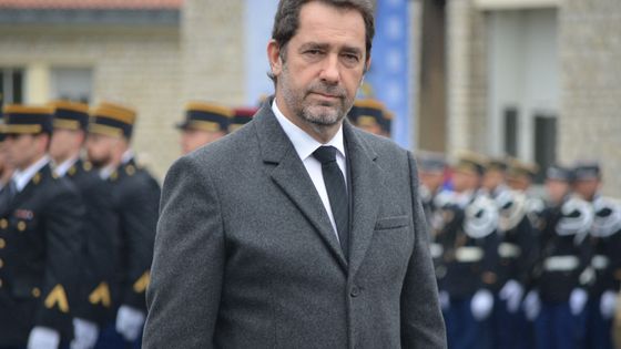 Le ministre de l'intérieur Christophe Castaner à Saint-Astier en Dordogne ©Radio France - Antoine Balandra