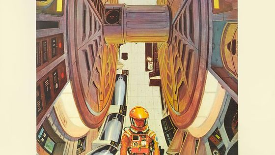 Affiche promotionnelle de Robert Mccall pour le film (1968) "Une odyssée de l’espace" ©Getty - Movie Poster Image Art / Contributeur