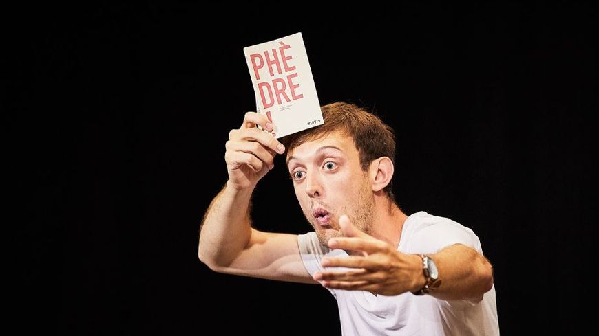 Romain Daroles dans «Phèdre !»