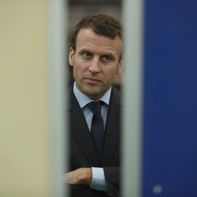 Emmanuel Macron à Berlin, le 10 janvier 2019