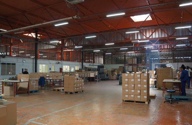 L'un des ateliers de travail de la maison d'arrêt de Bois d'Arcy.