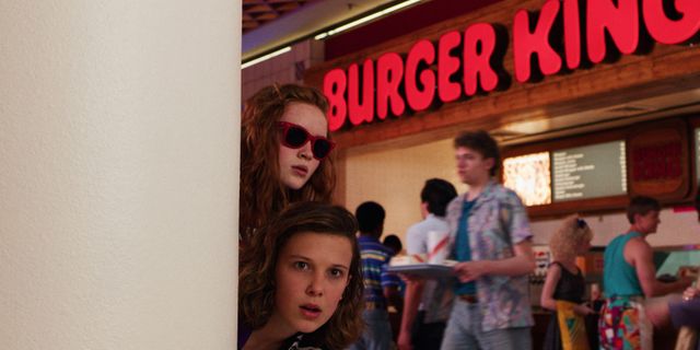 Millie Bobby Brown et Sadie Sink dans "Stranger Things"