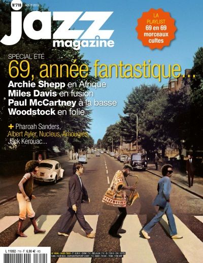 Couverture du dernier numéro de Jazz Magazine