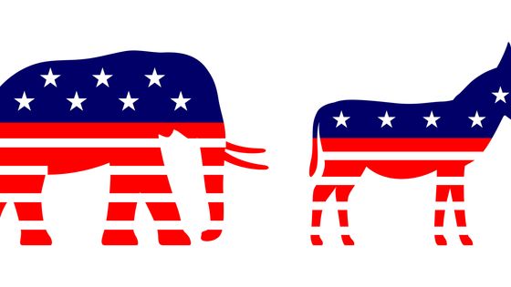 L’âne démocrate et l'éléphant républicain, élections aux États-Unis ©Getty - hakule