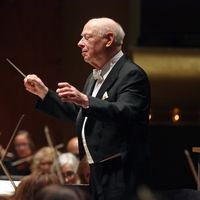 Bernard Haitink à la tête du New York Philharmonic, dans la Symphonie n°9 de Mahler en 2016