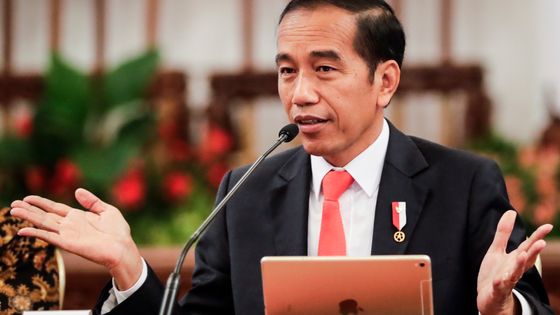 Le président indonésien Joko Widodo annonce le déménagement de la capitale ©Maxppp - MAST IRHAM