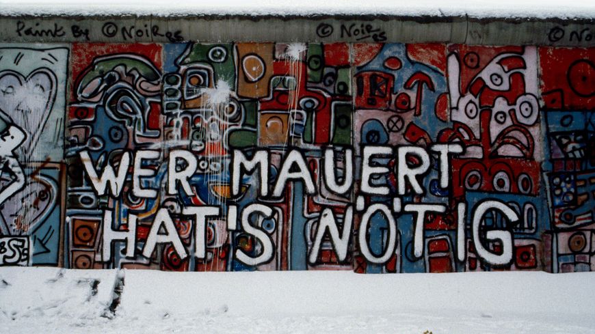 le Mur de Berlin en 1985