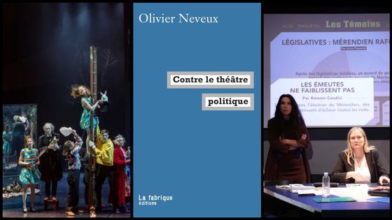 Lewis vs Caroll, Contre le théâtre politique, Les Témoins - Pascal Gély, Ed. La Fabrique, Xavier Cantat