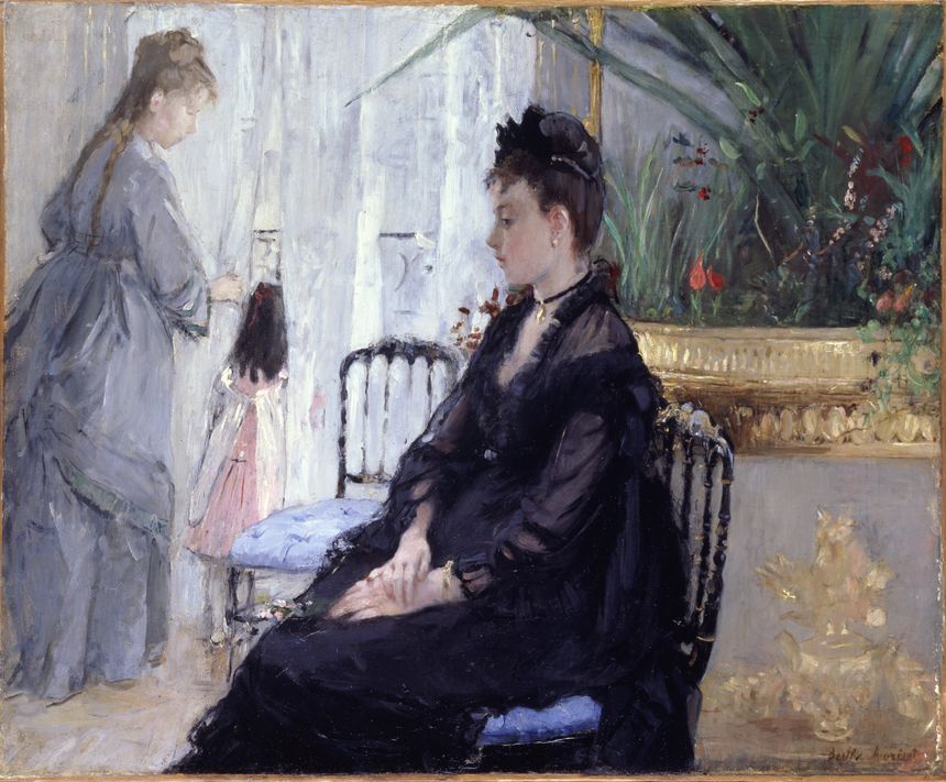 Intérieur, 1872. Huile sur toile, 60x73 cm