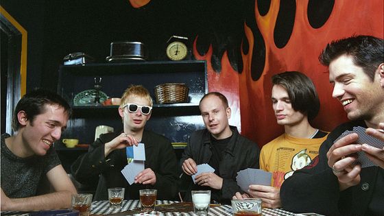 Radiohead, en 1993 à New York ©Getty - Bob Berg