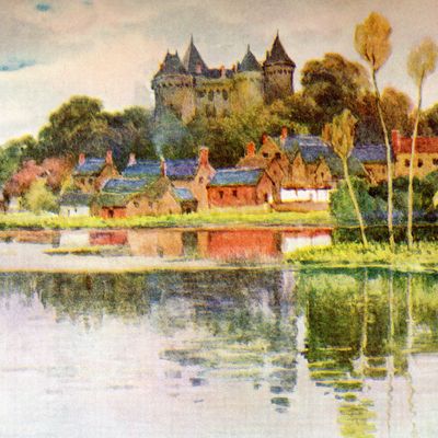 Le Château de Combourg, dans lequel Chateaubriand a passé une partie de son enfance