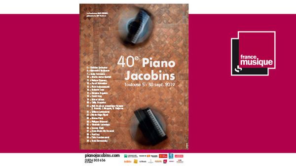 40e Festival Piano aux Jacobins du 5 au 30 septembre 2019