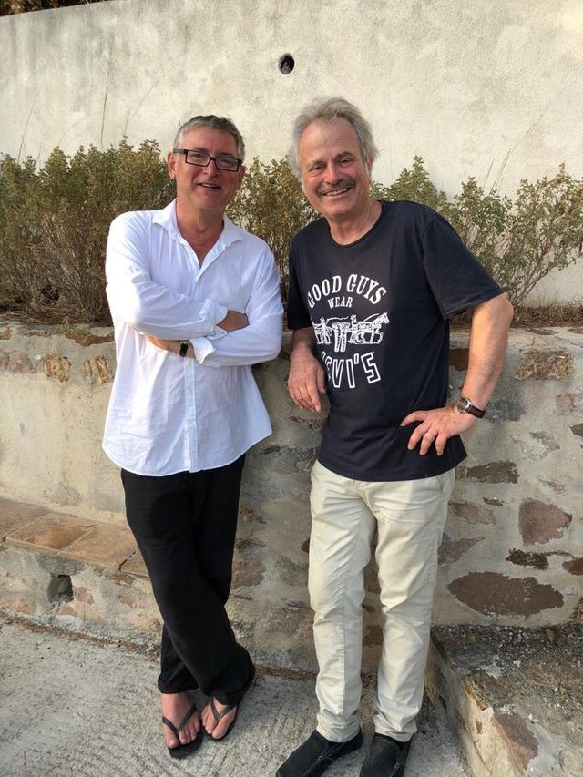 Michel Onfray et Frantz-Olivier Giesbert